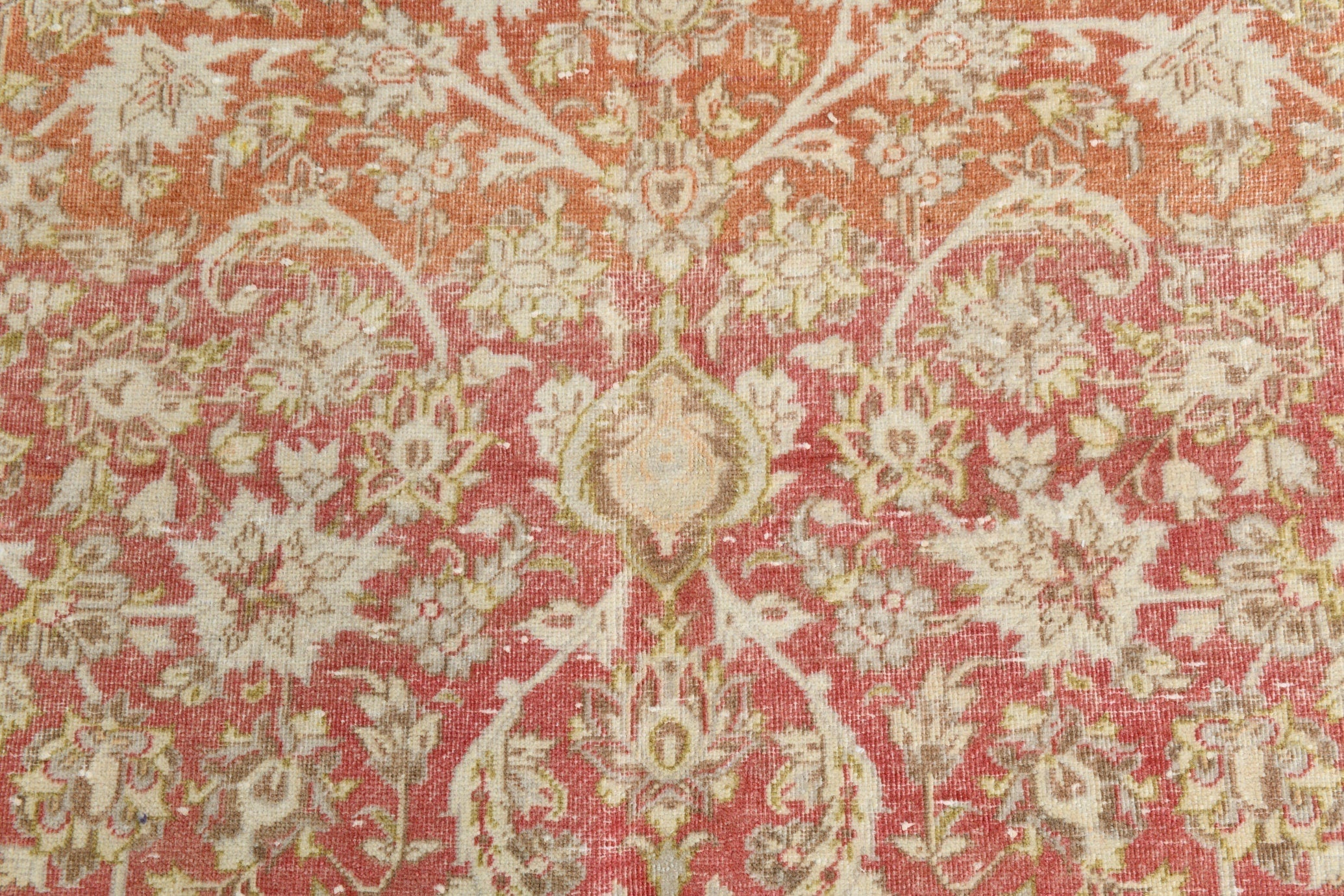 Vintage Persian Style Rug 9’5’’ x 12’10’’ Brown Red