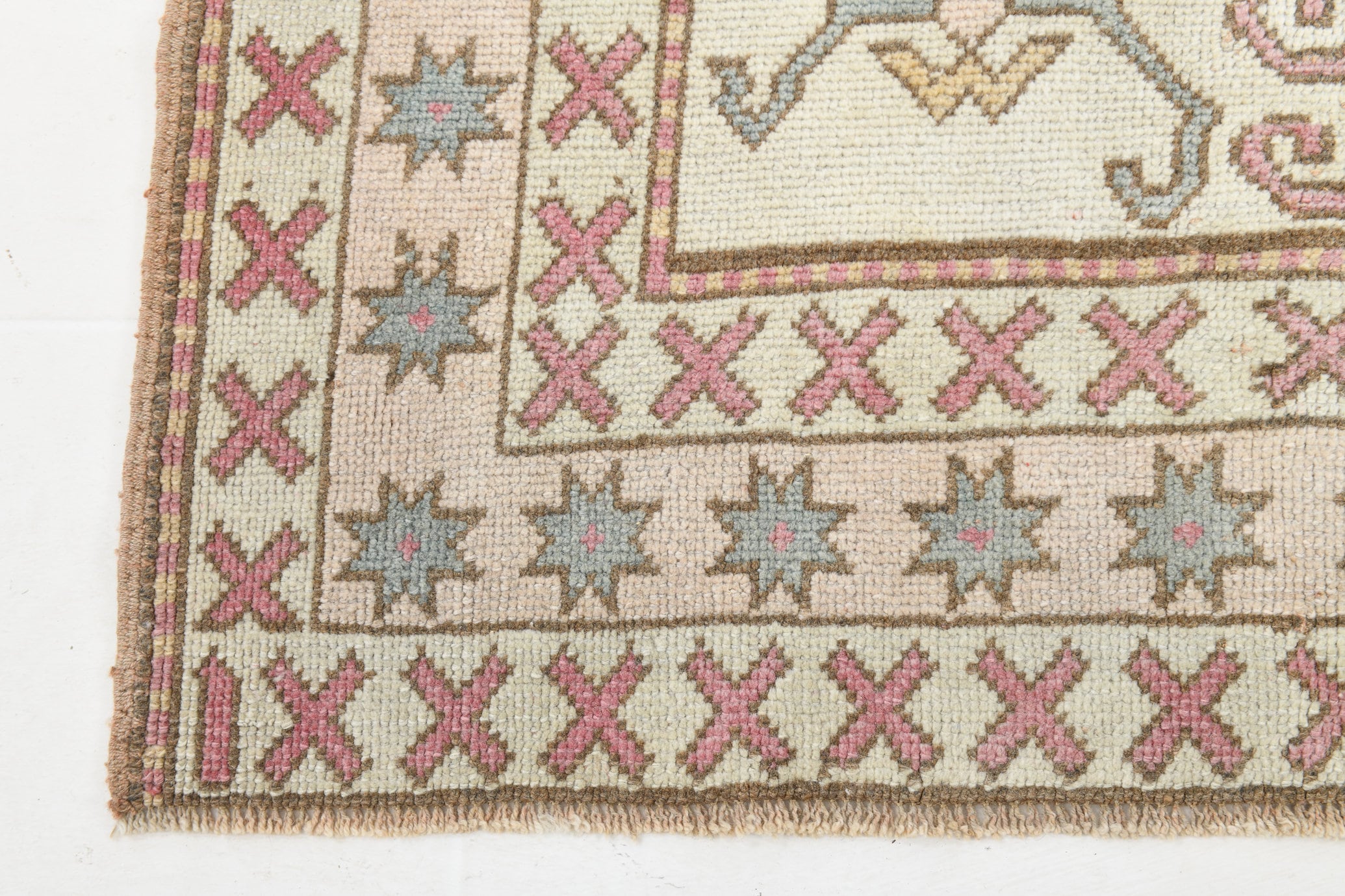 Vintage Rug Kars 13'3" x 14'10" ft