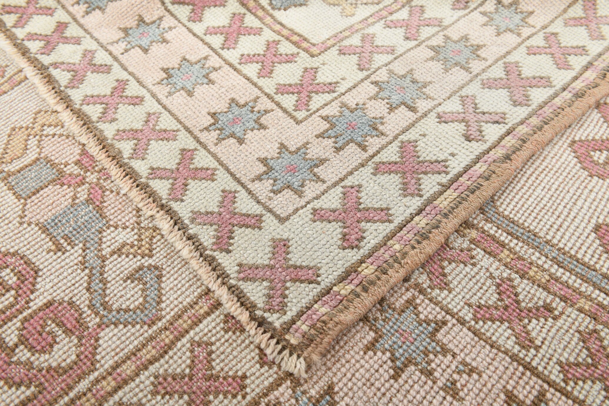 Vintage Rug Kars 13'3" x 14'10" ft