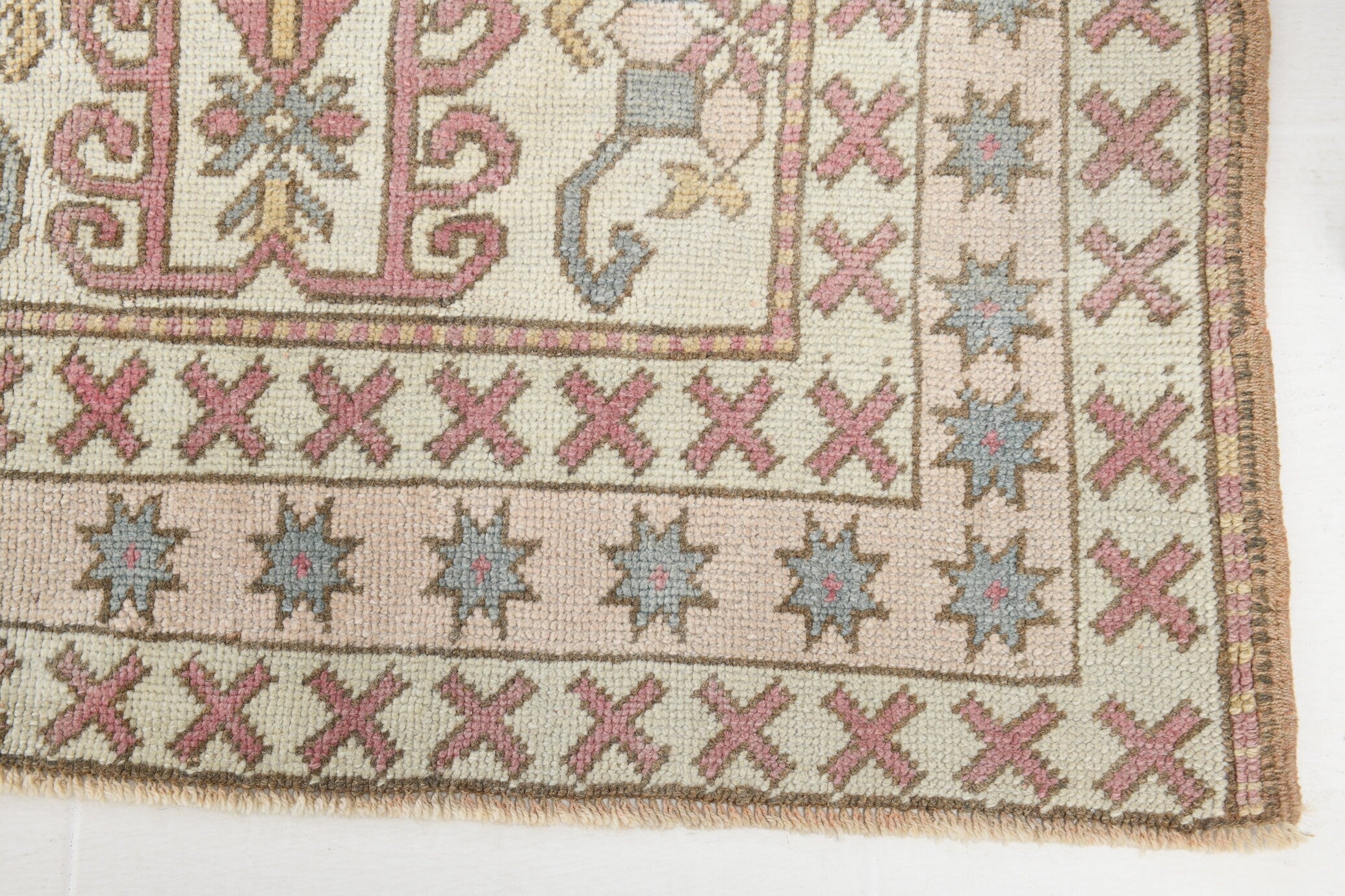 Vintage Rug Kars 13'3" x 14'10" ft