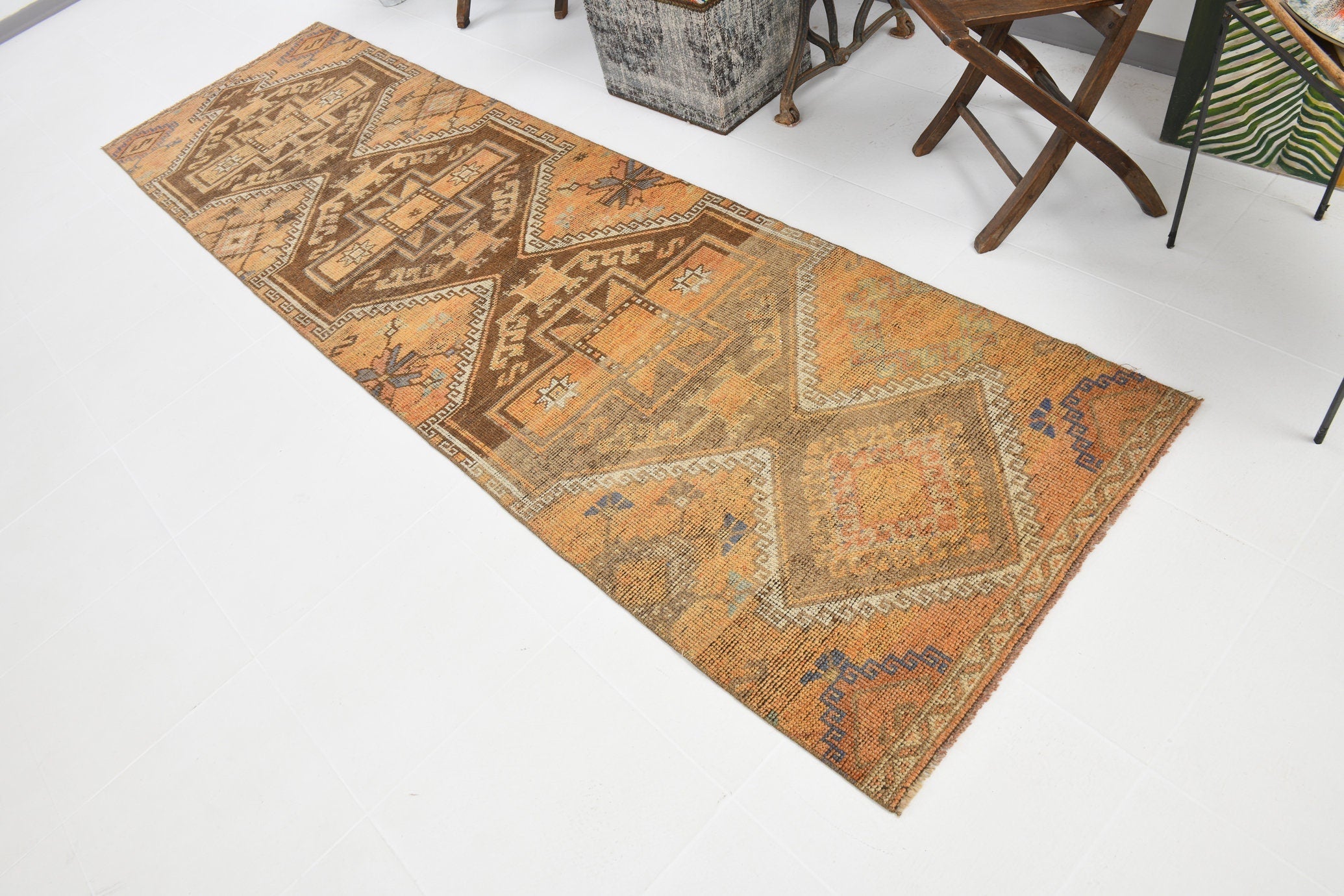 Vintage Rug Kars 2’8’’ x 10’10’’ ft