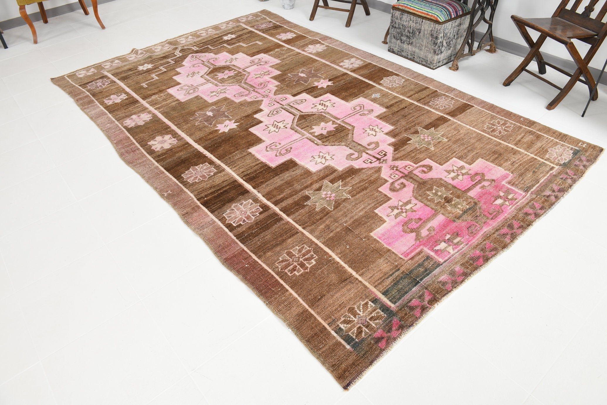 Vintage Rug Kars 6’7’’ x 10’10’’ ft