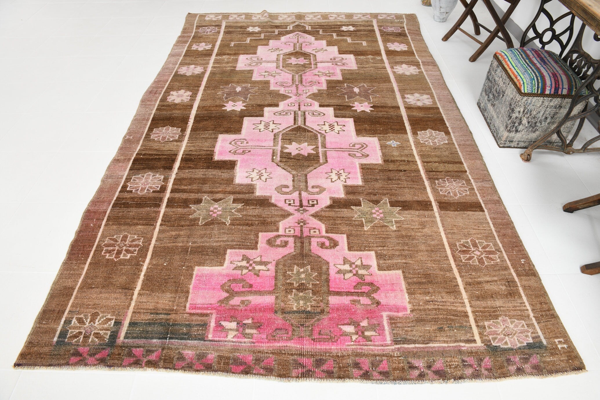 Vintage Rug Kars 6’7’’ x 10’10’’ ft