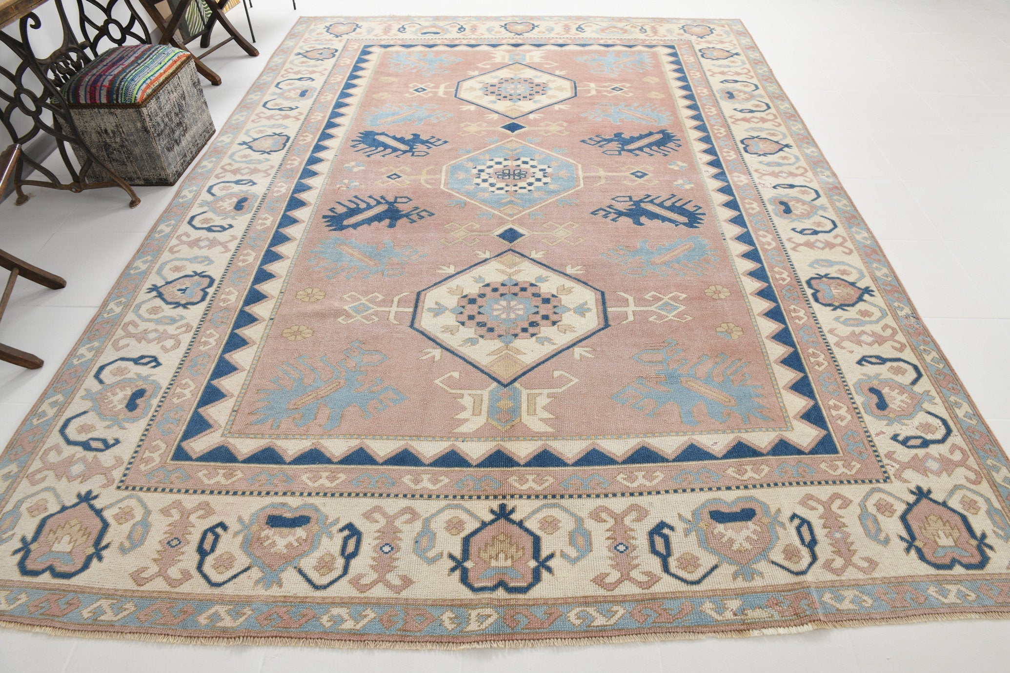 Vintage Rug Kars 8'6" x 11'6" ft