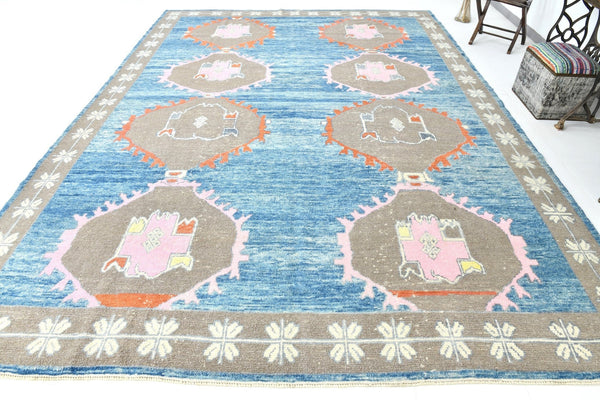 Vintage Rug Oushak 10’0’’ x 13’10’’ ft