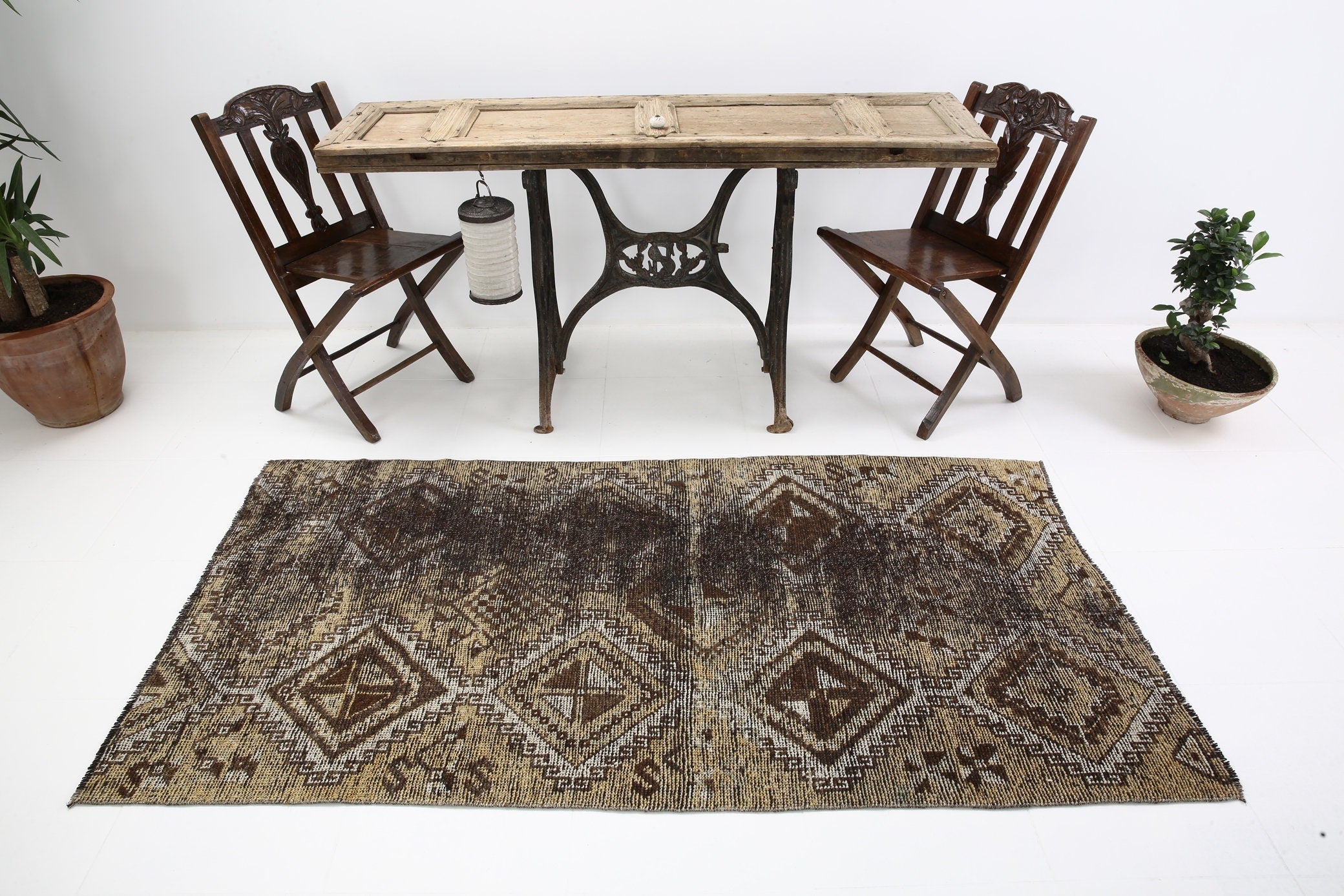 Vintage Rug Oushak 3’5’’ x 6’10’’ ft