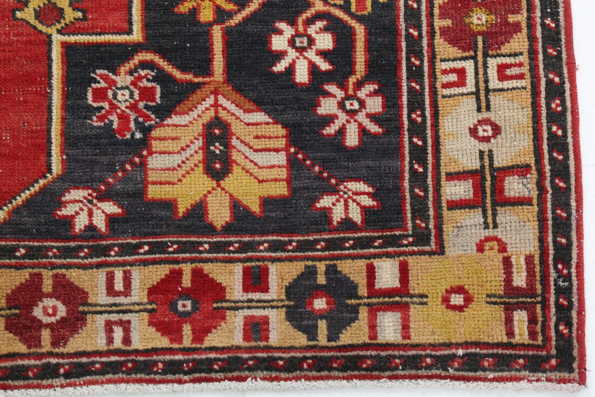 Vintage Rug Oushak 4’0’’ x 8’2’’ ft