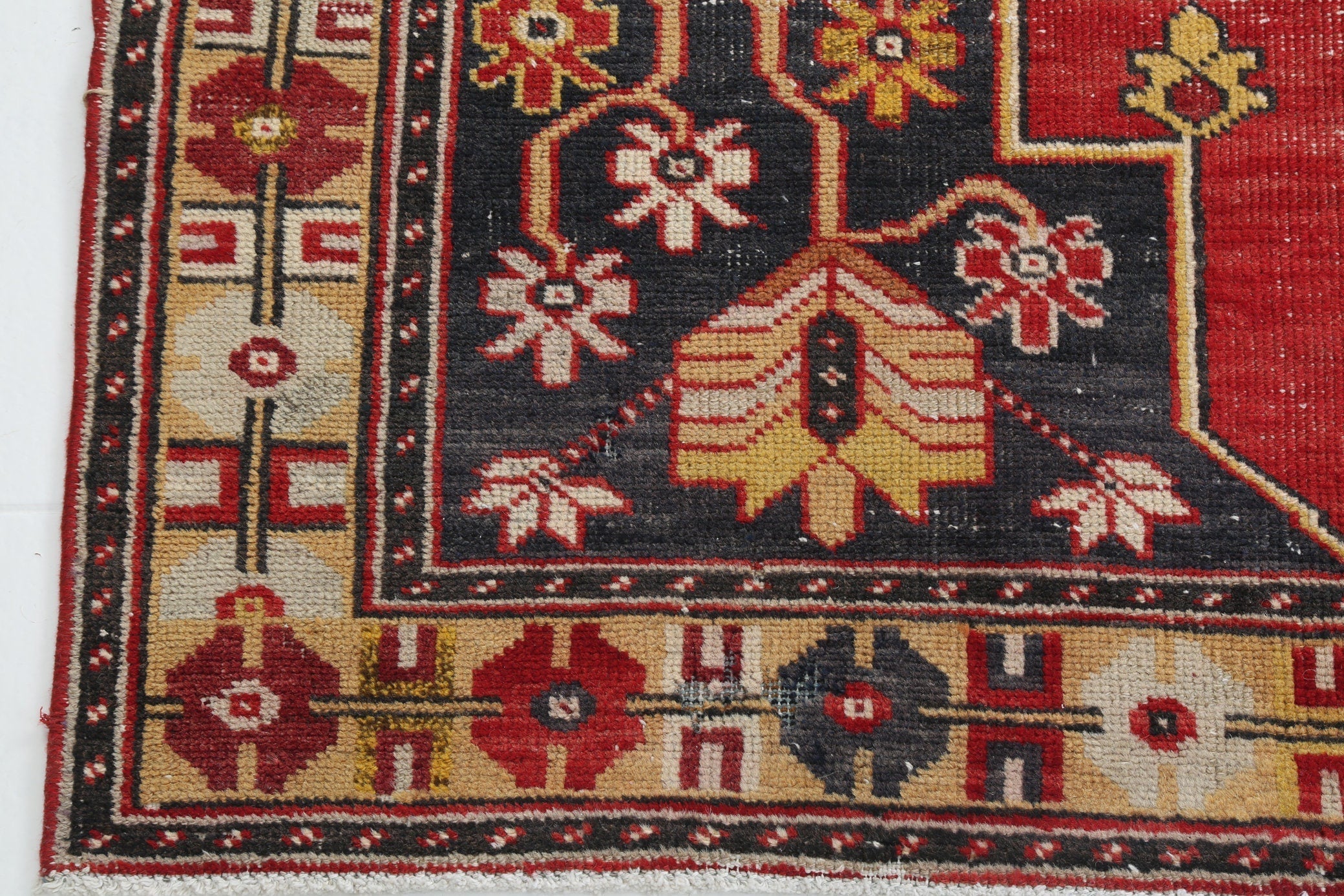 Vintage Rug Oushak 4’0’’ x 8’2’’ ft