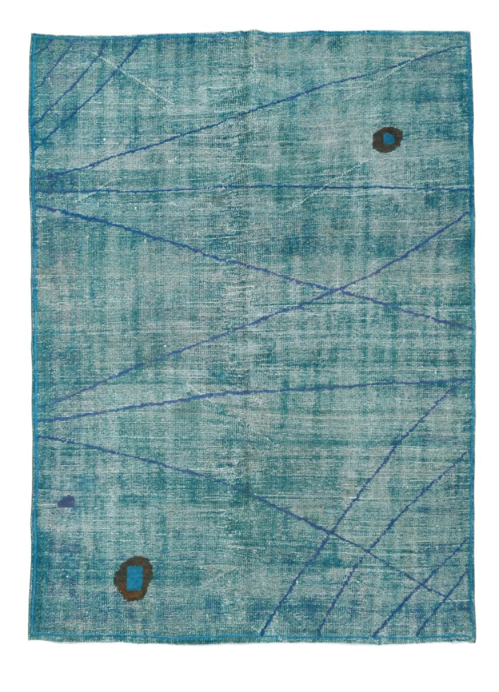 Vintage Rug Pompom 5’12’’ x 8’4’’ ft