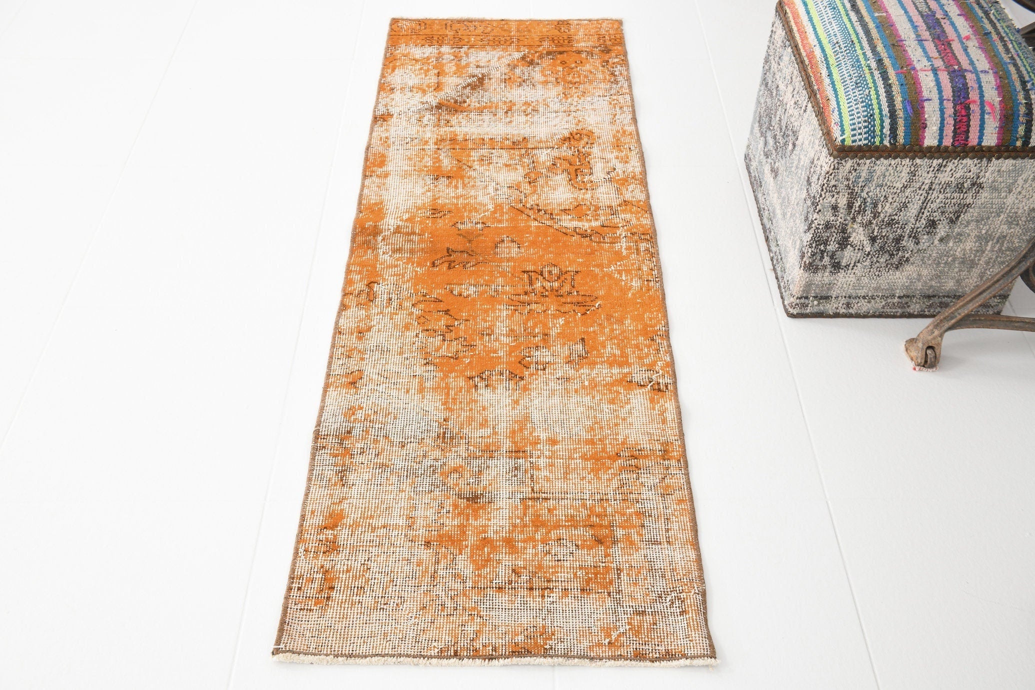 Vintage Runner Rug 1'10" x 5'5" ft