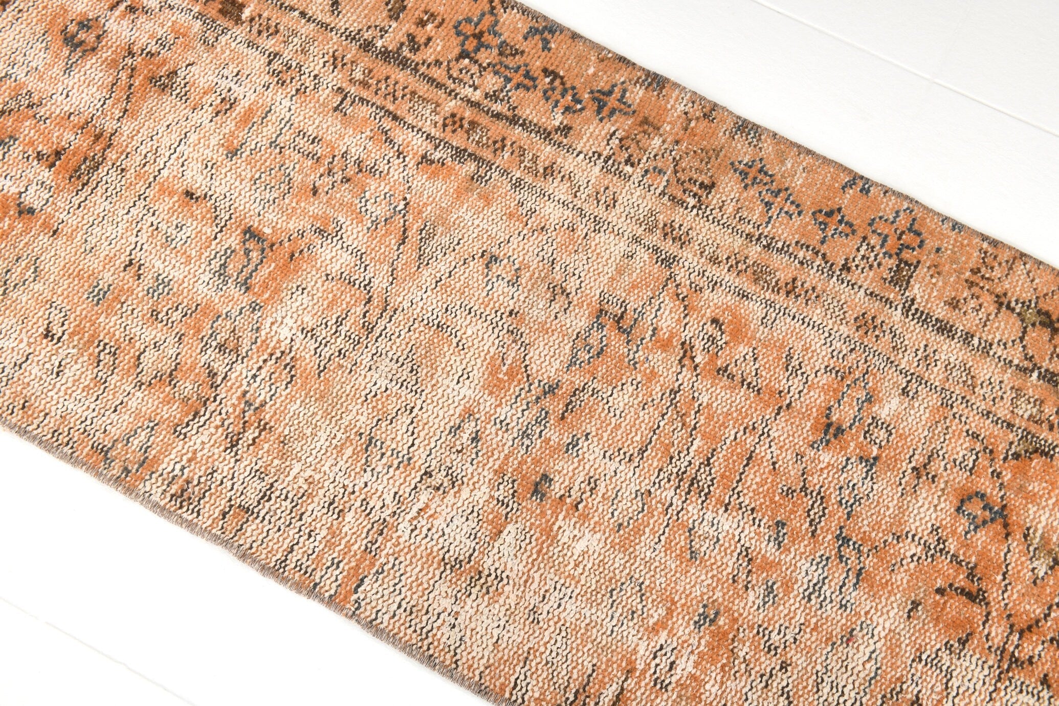 Vintage Runner Rug 1'10" x 8'4" ft