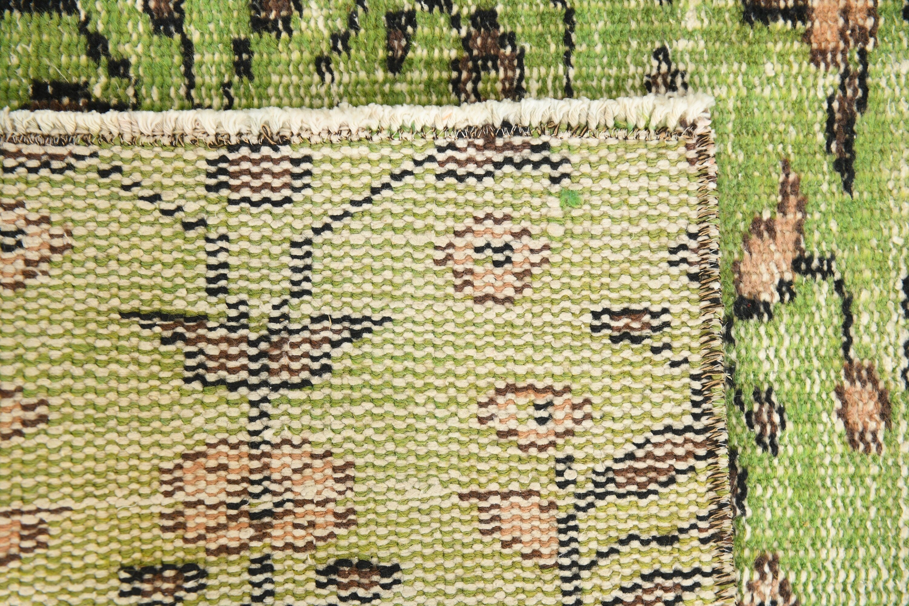 Vintage Runner Rug 1'10" x 8'4" ft