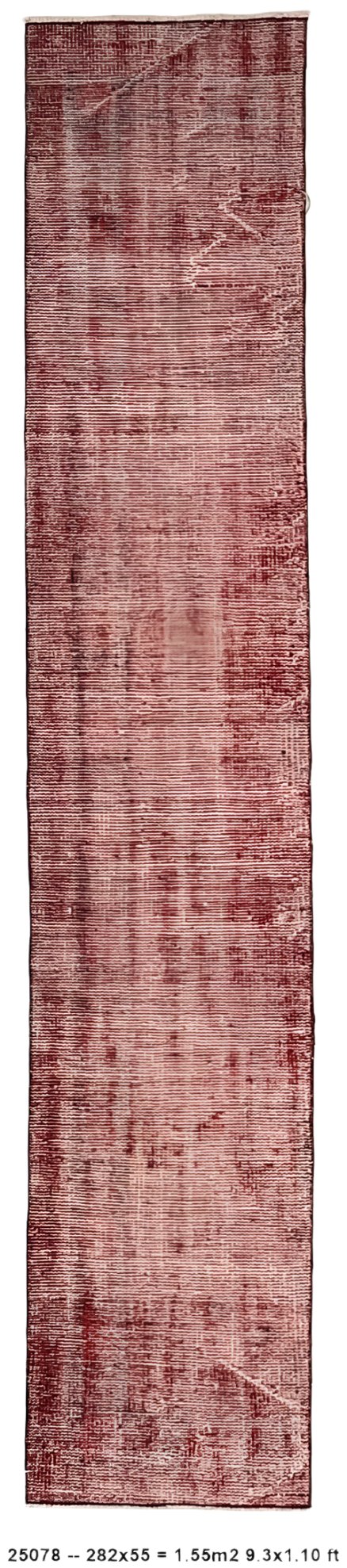 Vintage Runner Rug 1'10" x 9'3" ft