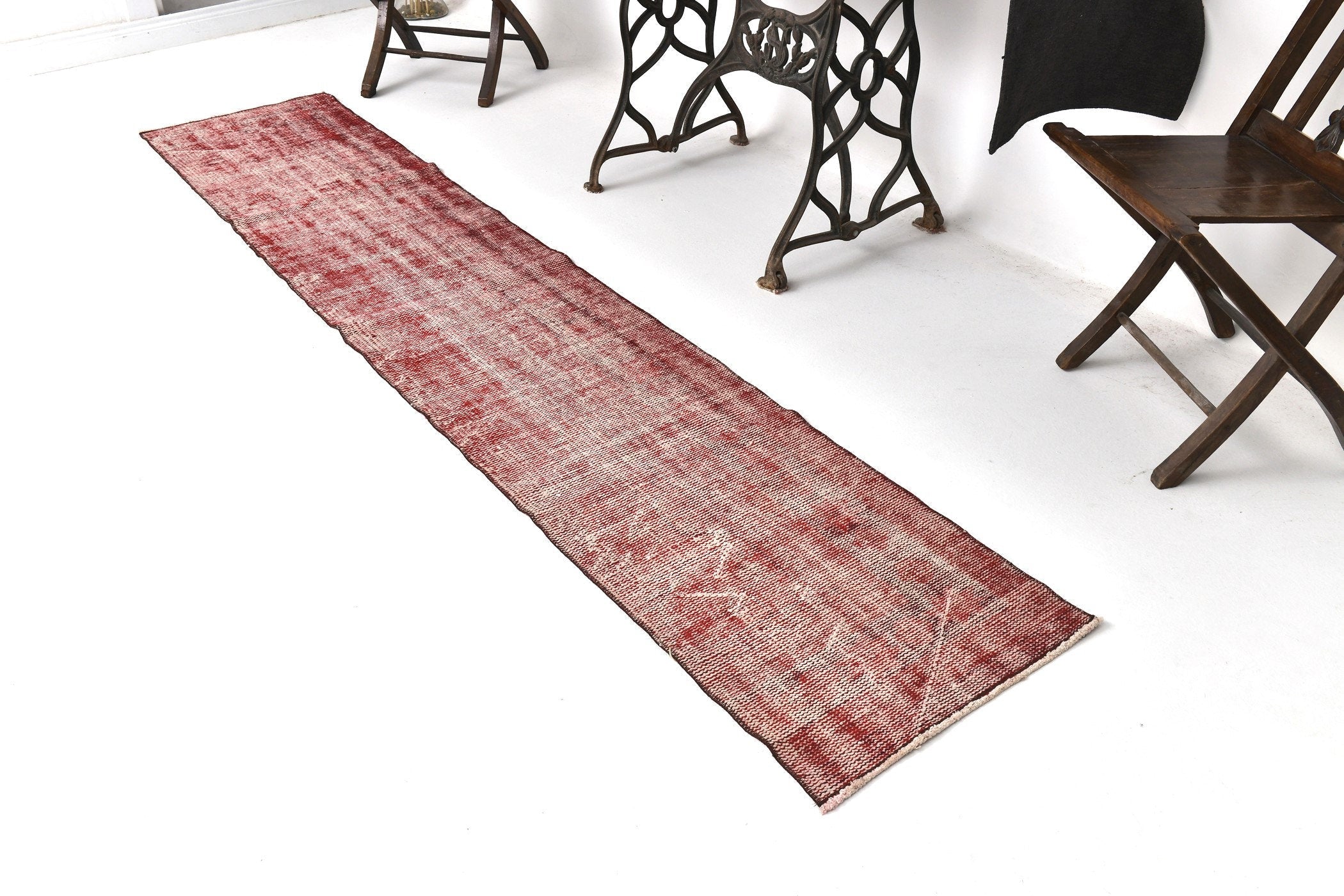 Vintage Runner Rug 1'10" x 9'3" ft