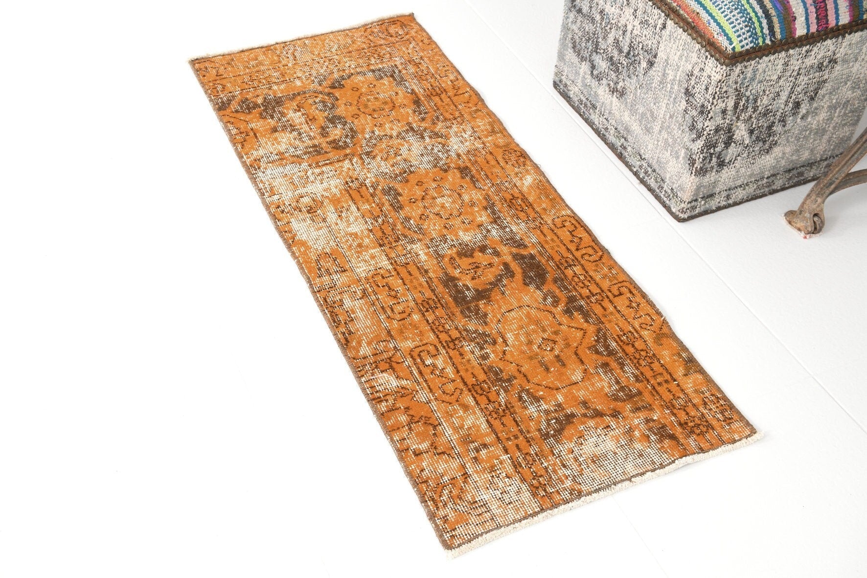 Vintage Runner Rug 1'8" x 4'1" ft