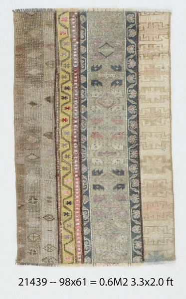 Vintage Runner Rug 2’0’’ x 3’3’’ ft