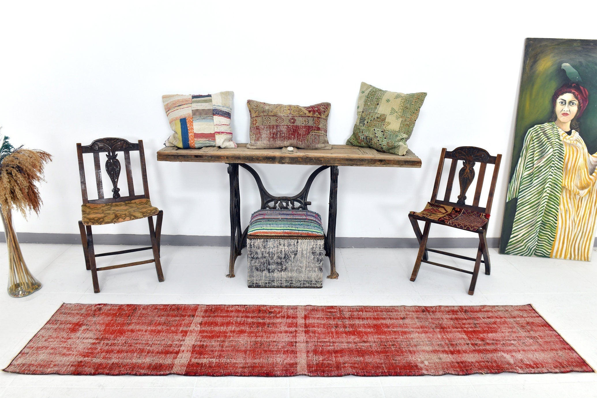 Vintage Runner Rug 2'0" x 8'11" ft