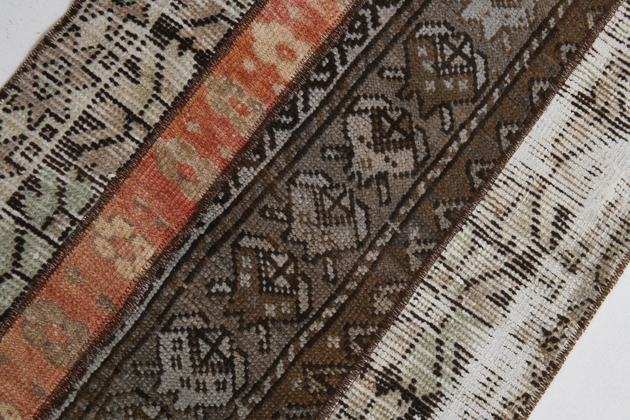 Vintage Runner Rug 2’1’’ x 10’11’’ ft