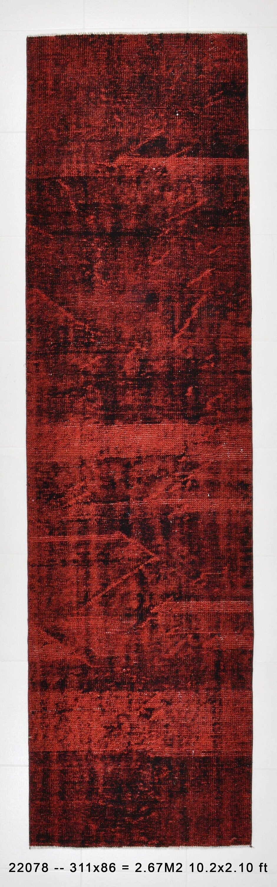Vintage Runner Rug 2’10’’ x 10’2’’ ft