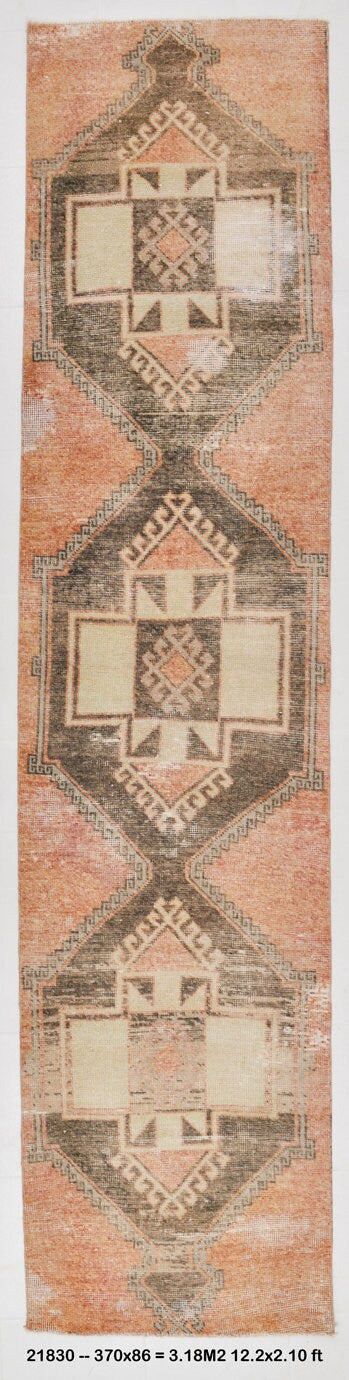 Vintage Runner Rug 2’10’’ x 12’2’’ ft