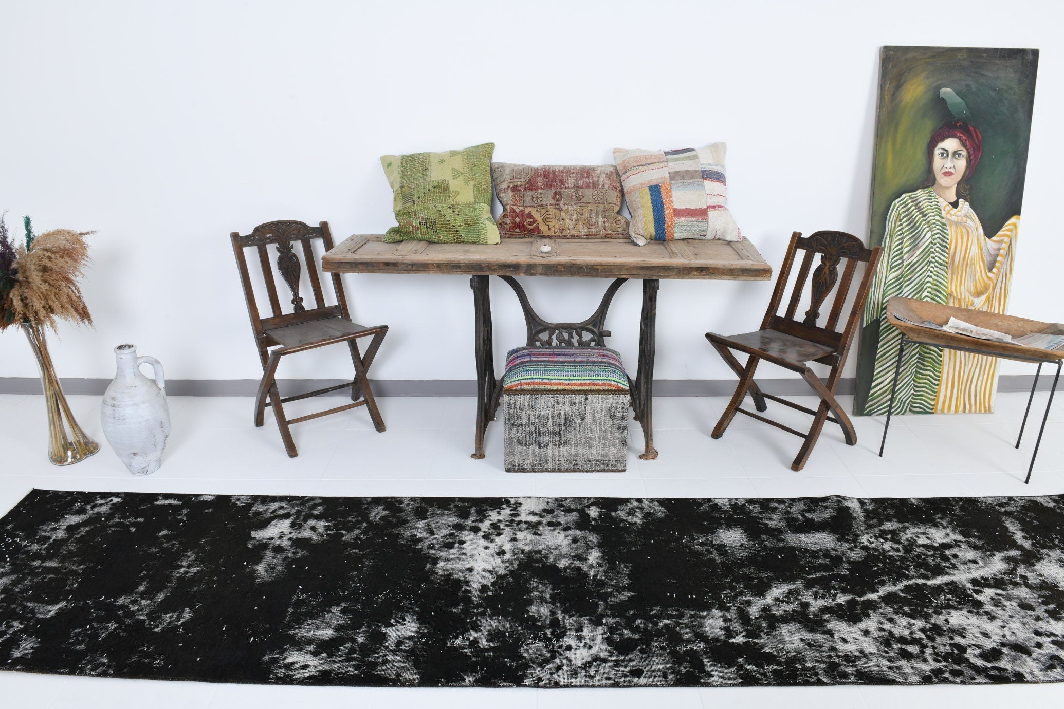 Vintage Runner Rug 2’10’’ x 12’8’’ ft