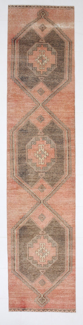 Vintage Runner Rug 2’11’’ x 11’1’’ ft