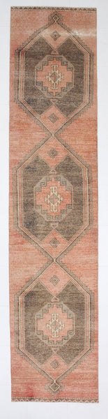 Vintage Runner Rug 2’11’’ x 11’1’’ ft