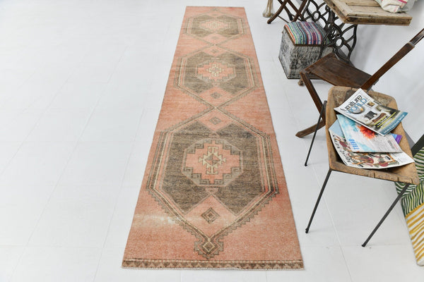 Vintage Runner Rug 2’11’’ x 11’1’’ ft