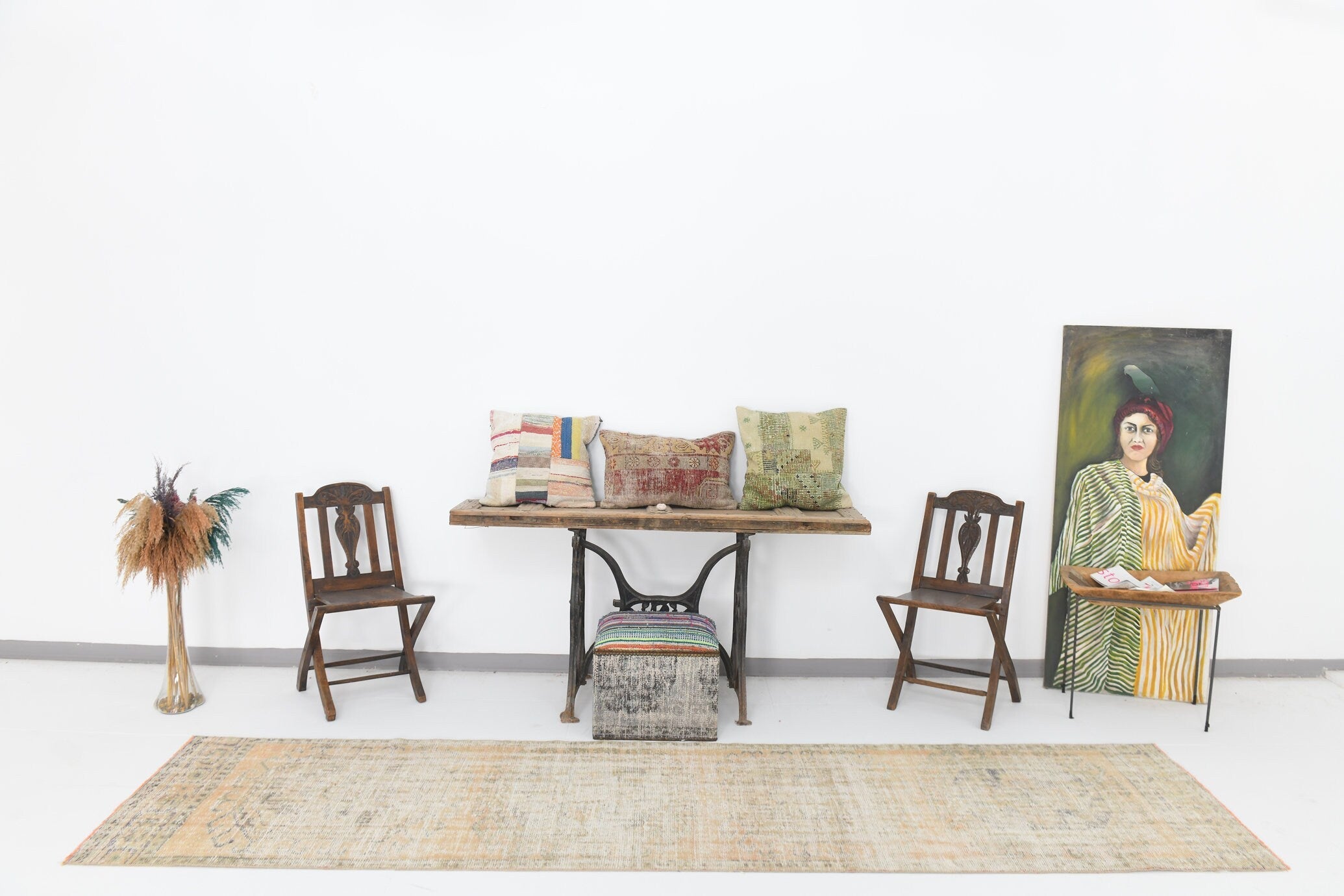 Vintage Runner Rug 2’11’’ x 11’7’’ ft