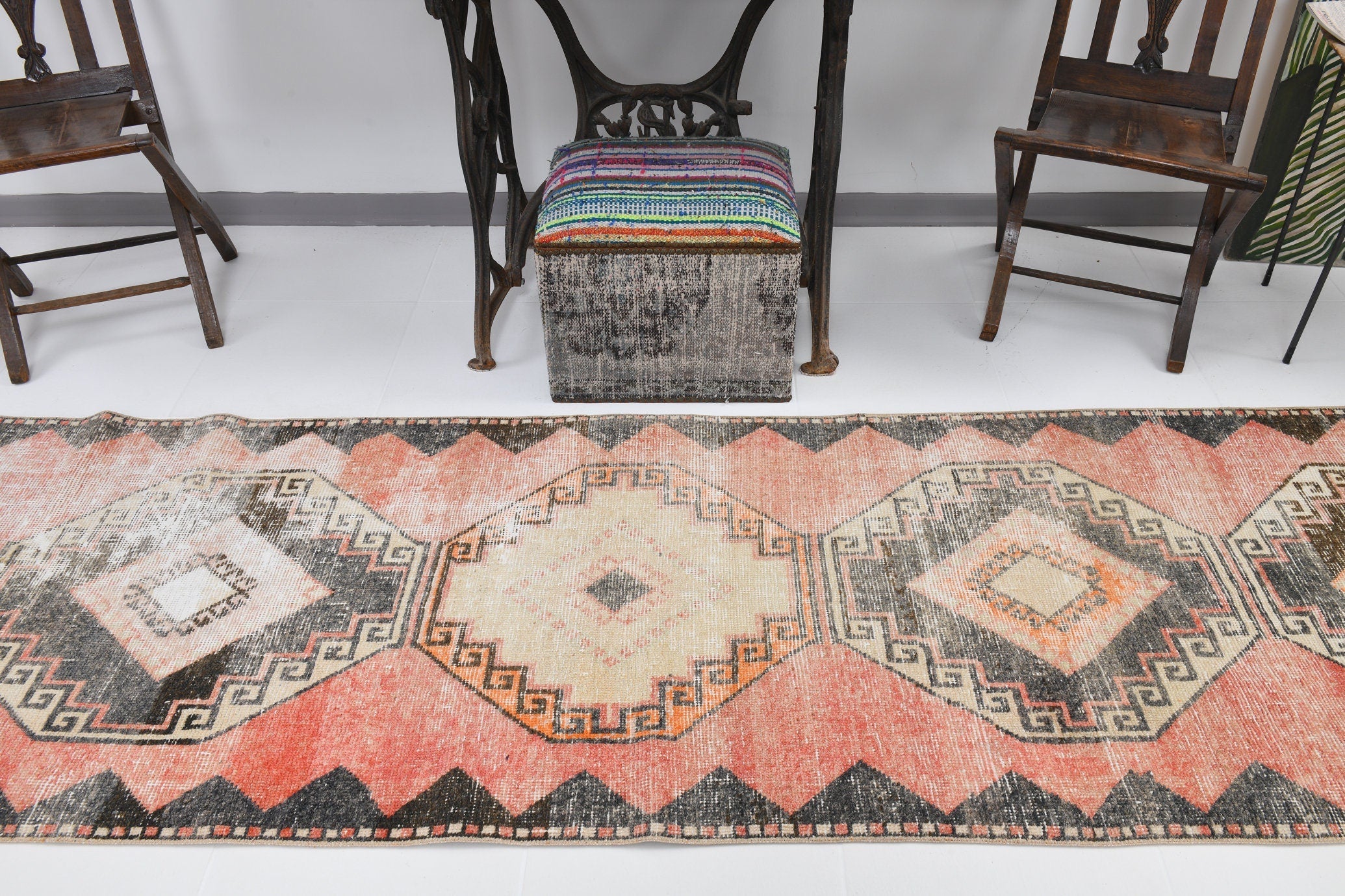 Vintage Runner Rug 2’11’’ x 11’9’’ ft