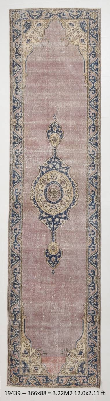 Vintage Runner Rug 2'11" x 12'0" ft