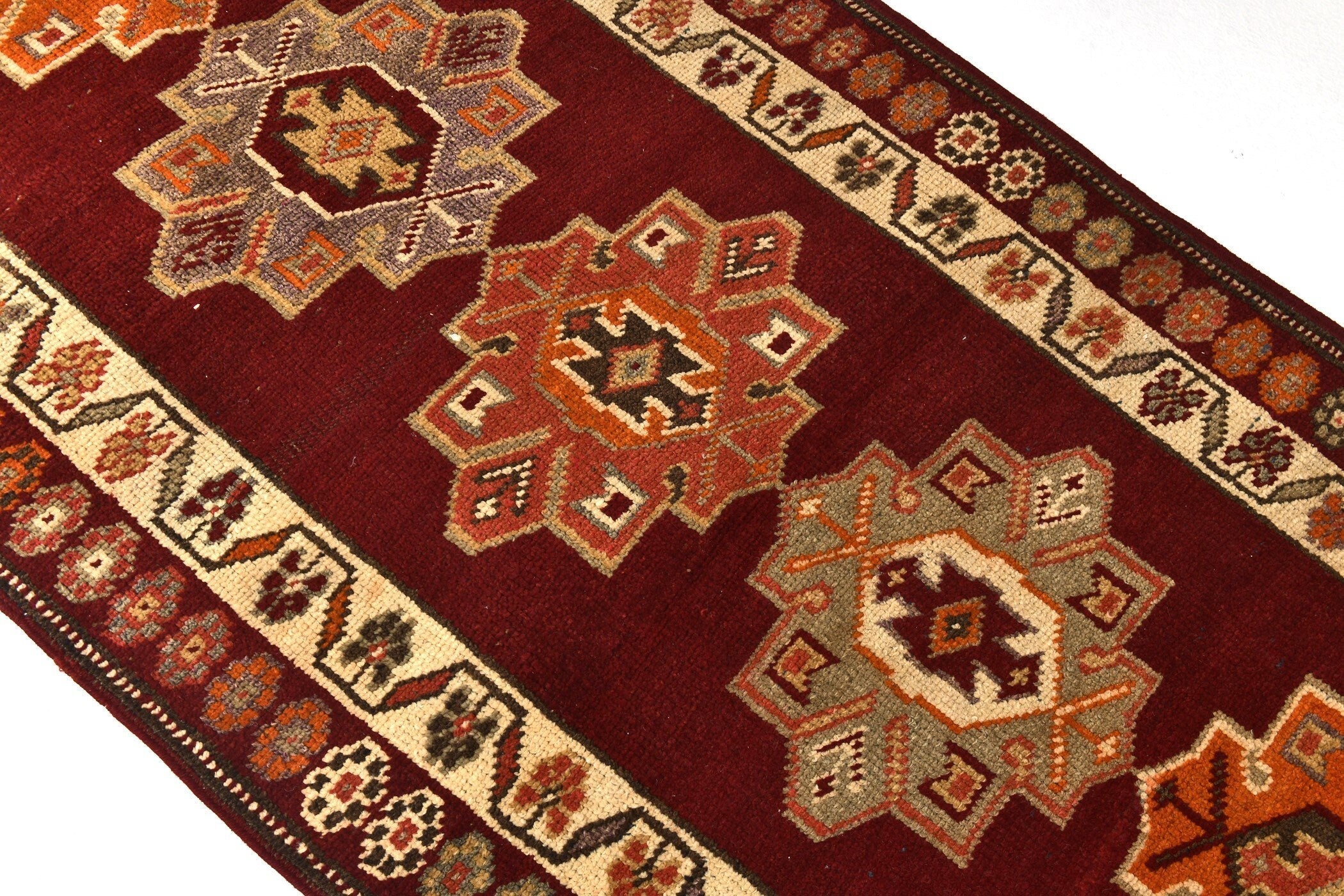 Vintage Runner Rug 2'11" x 12'8" ft