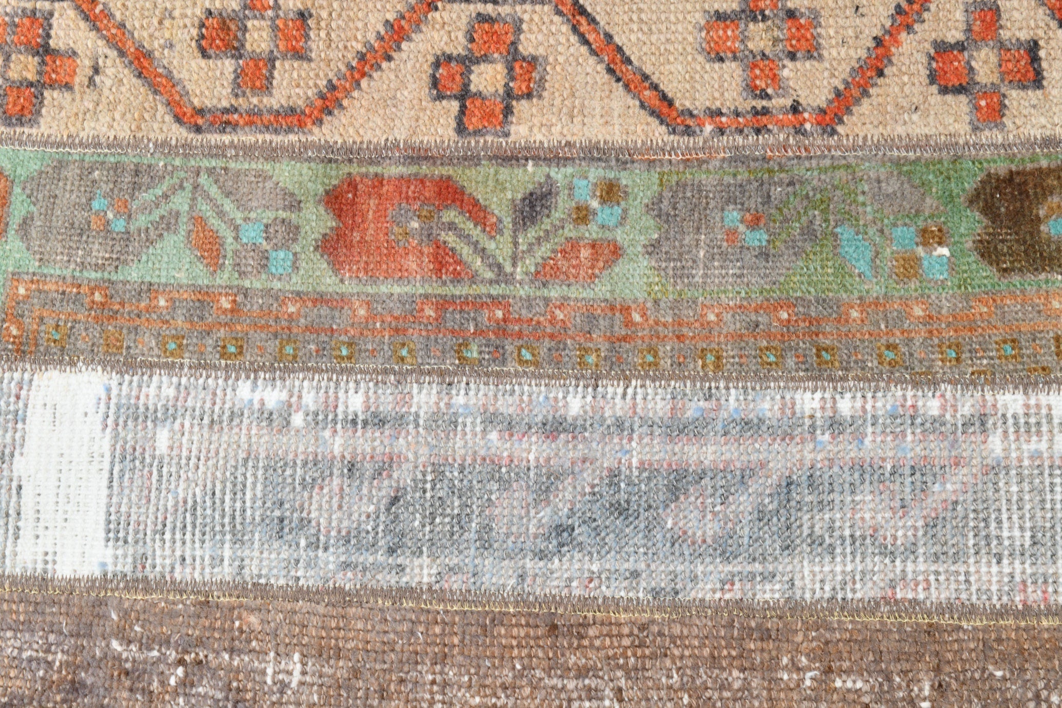 Vintage Runner Rug 2'2" x 6'10" ft