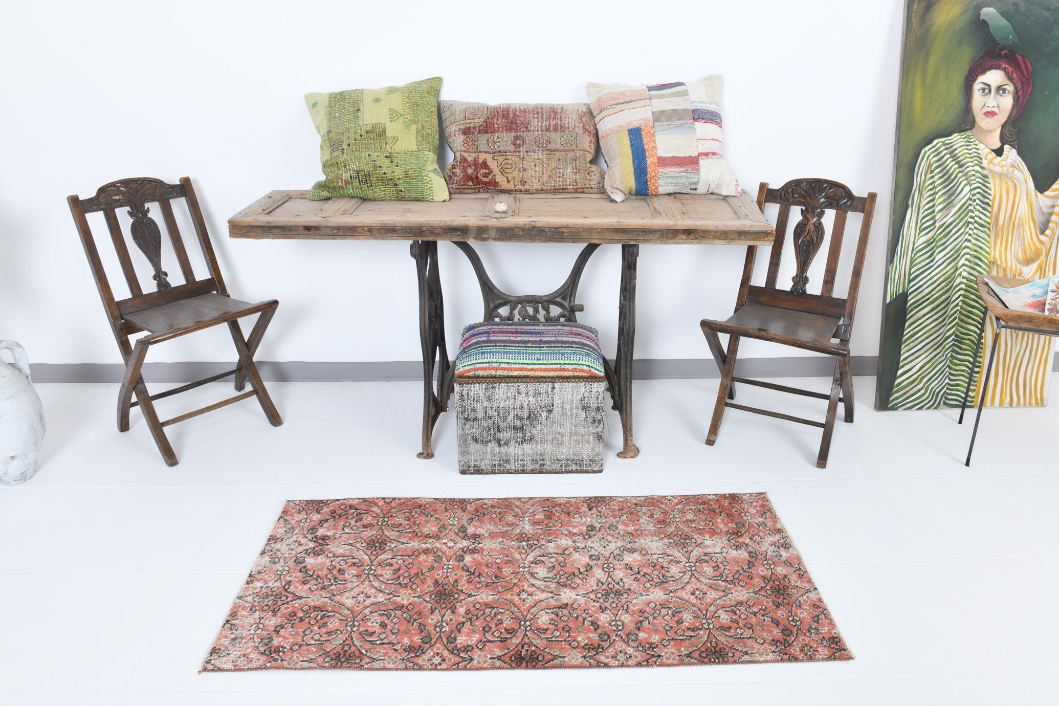 Vintage Runner Rug 2’3’’ x 4’11’’ ft