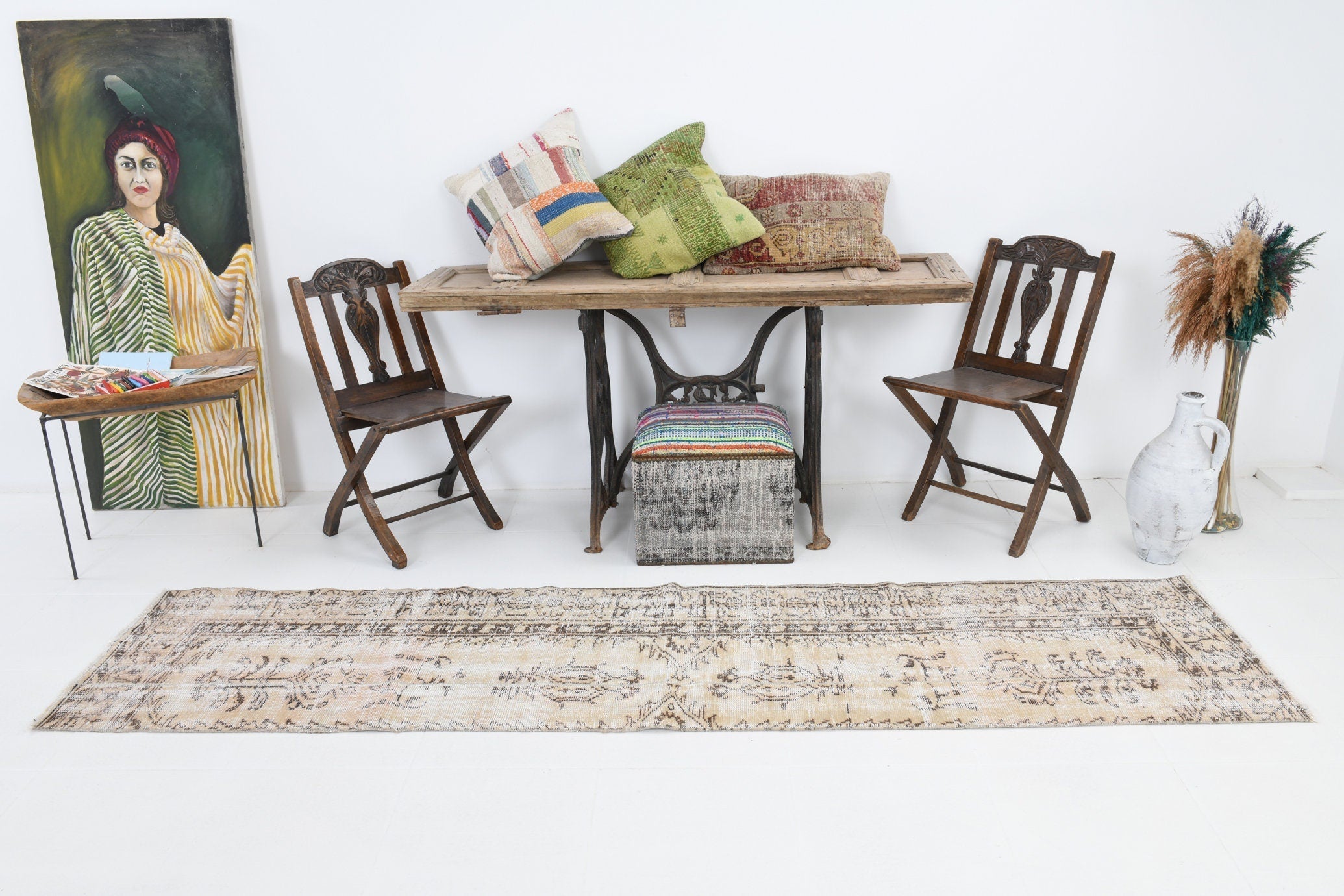 Vintage Runner Rug 2'3" x 9'6" ft