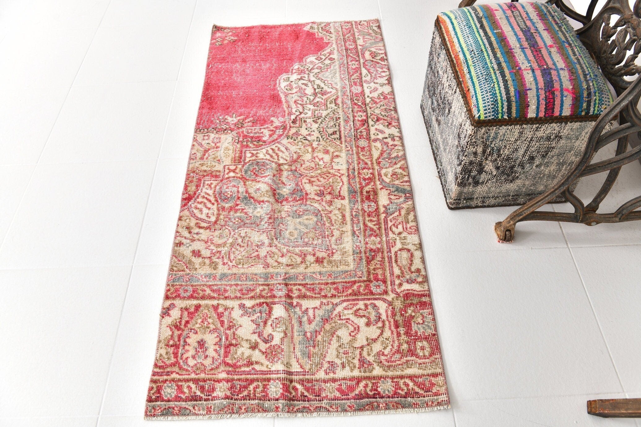Vintage Runner Rug 2’4’’ x 5’1’’ ft