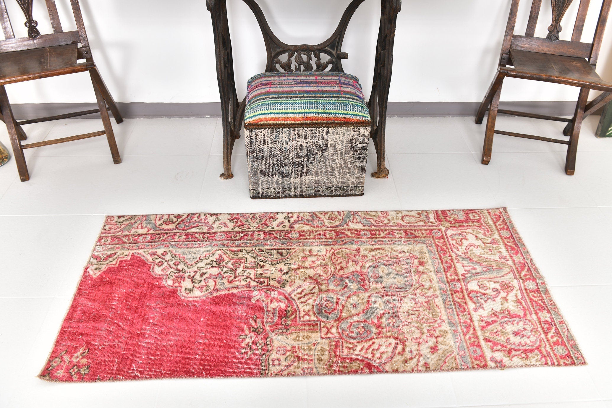Vintage Runner Rug 2’4’’ x 5’1’’ ft
