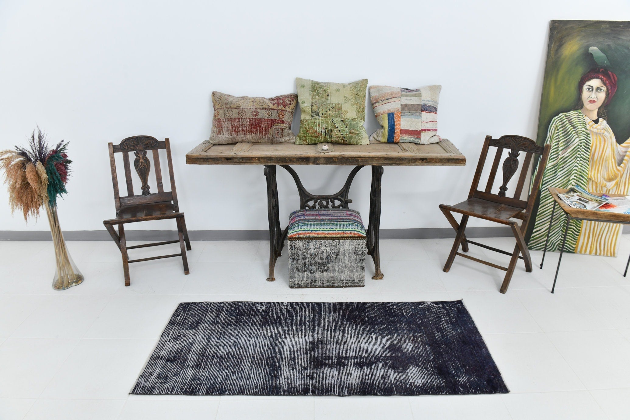Vintage Runner Rug 2’4’’ x 5’5’’ ft