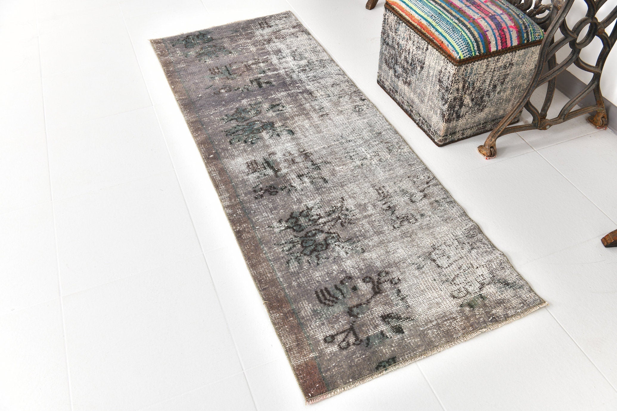 Vintage Runner Rug 2'4" x 6'1" ft