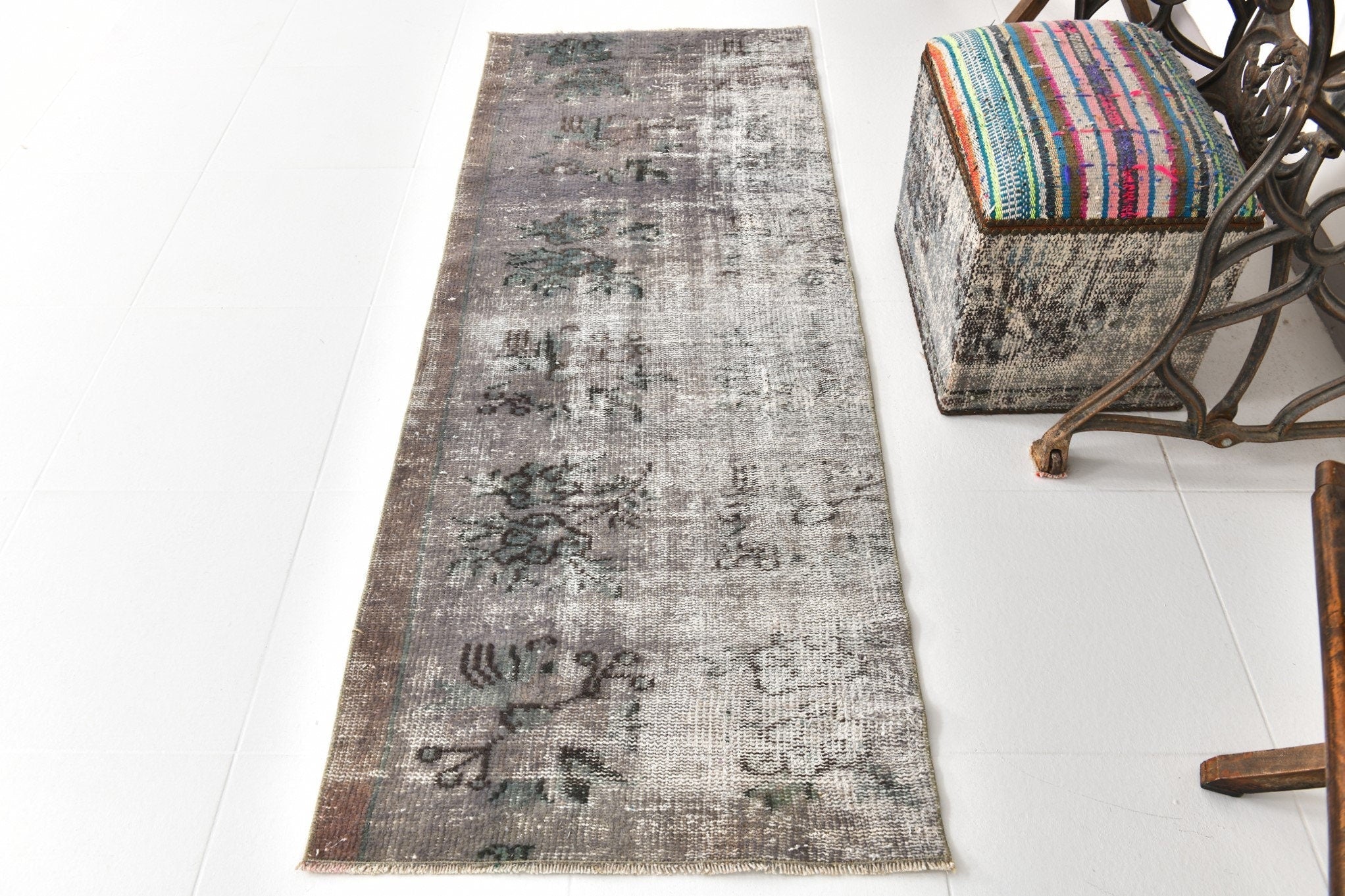Vintage Runner Rug 2'4" x 6'1" ft