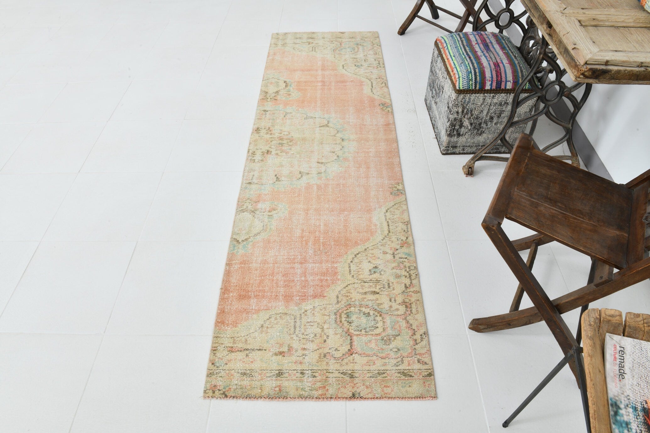 Vintage Runner Rug 2’4’’ x 7’10’’ ft