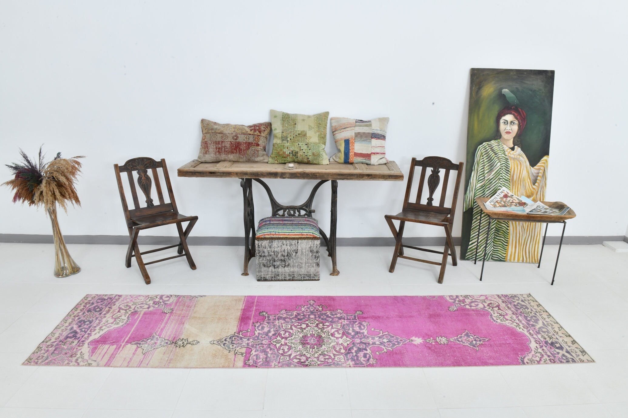 Vintage Runner Rug 2’6’’ x 10’1’’ ft