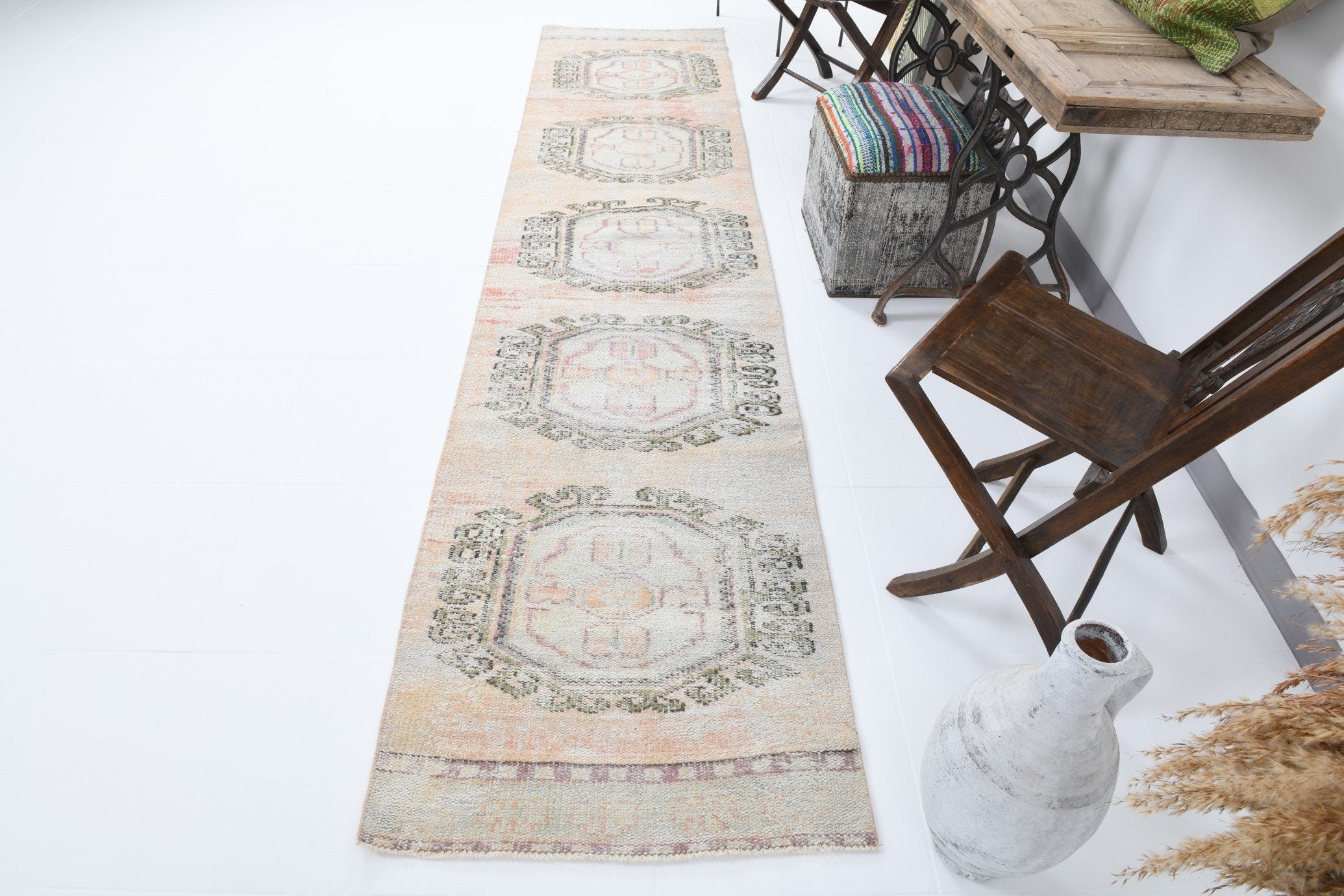 Vintage Runner Rug 2'6" x 11'1" ft
