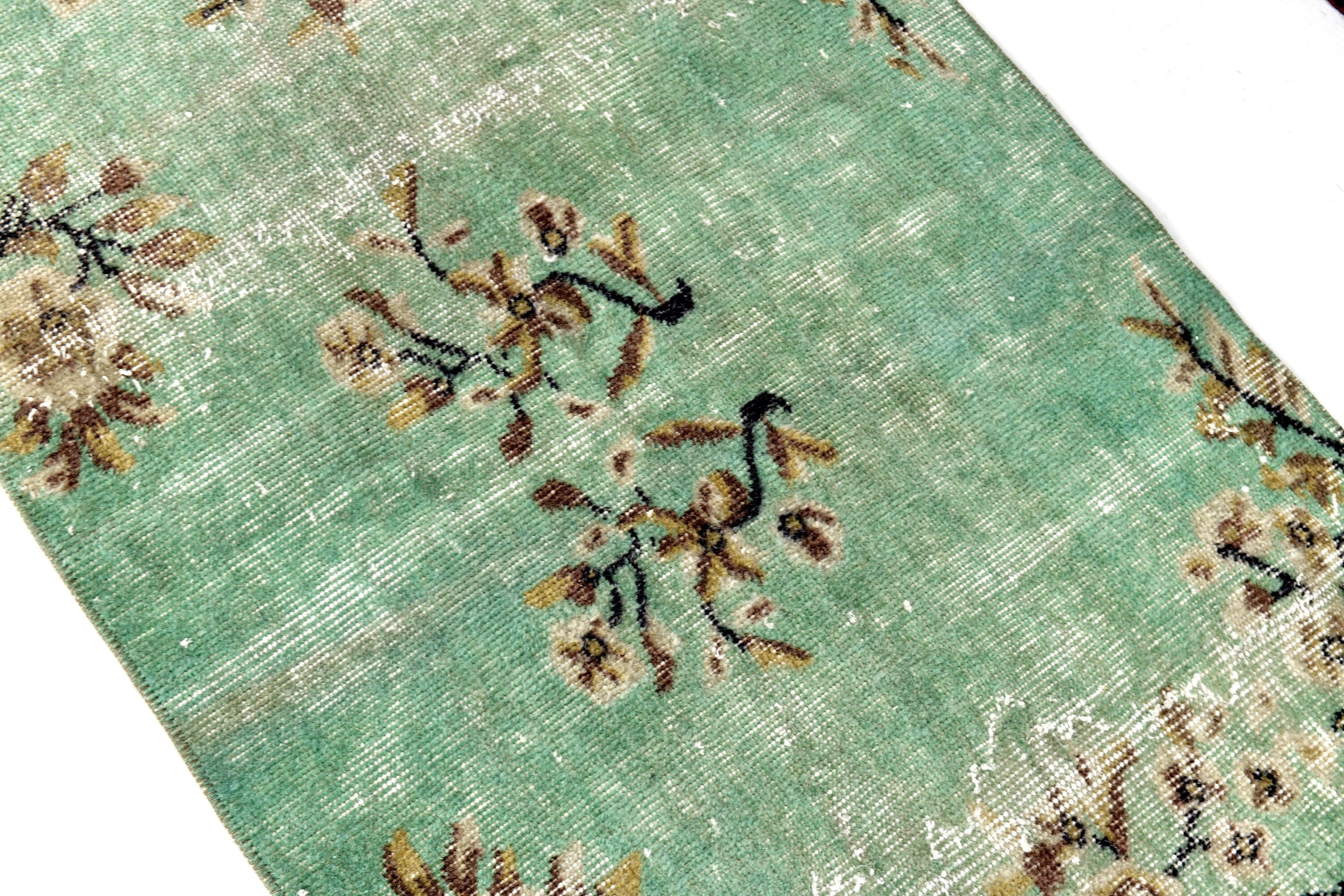 Vintage Runner Rug 2'6" x 4'12" ft