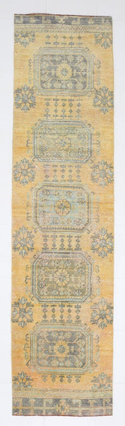 Vintage Runner Rug 2'7" x 10'2" ft