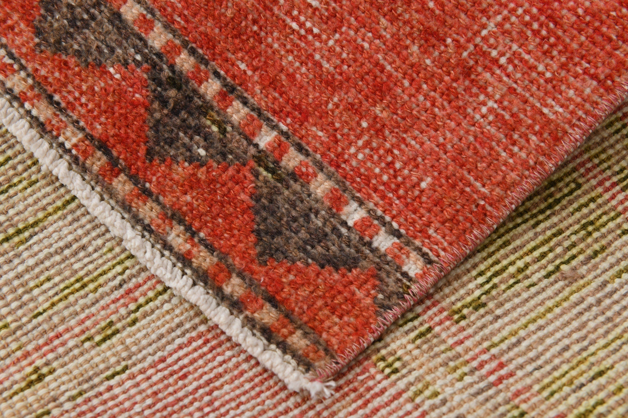 Vintage Runner Rug 2'7" x 10'2" ft