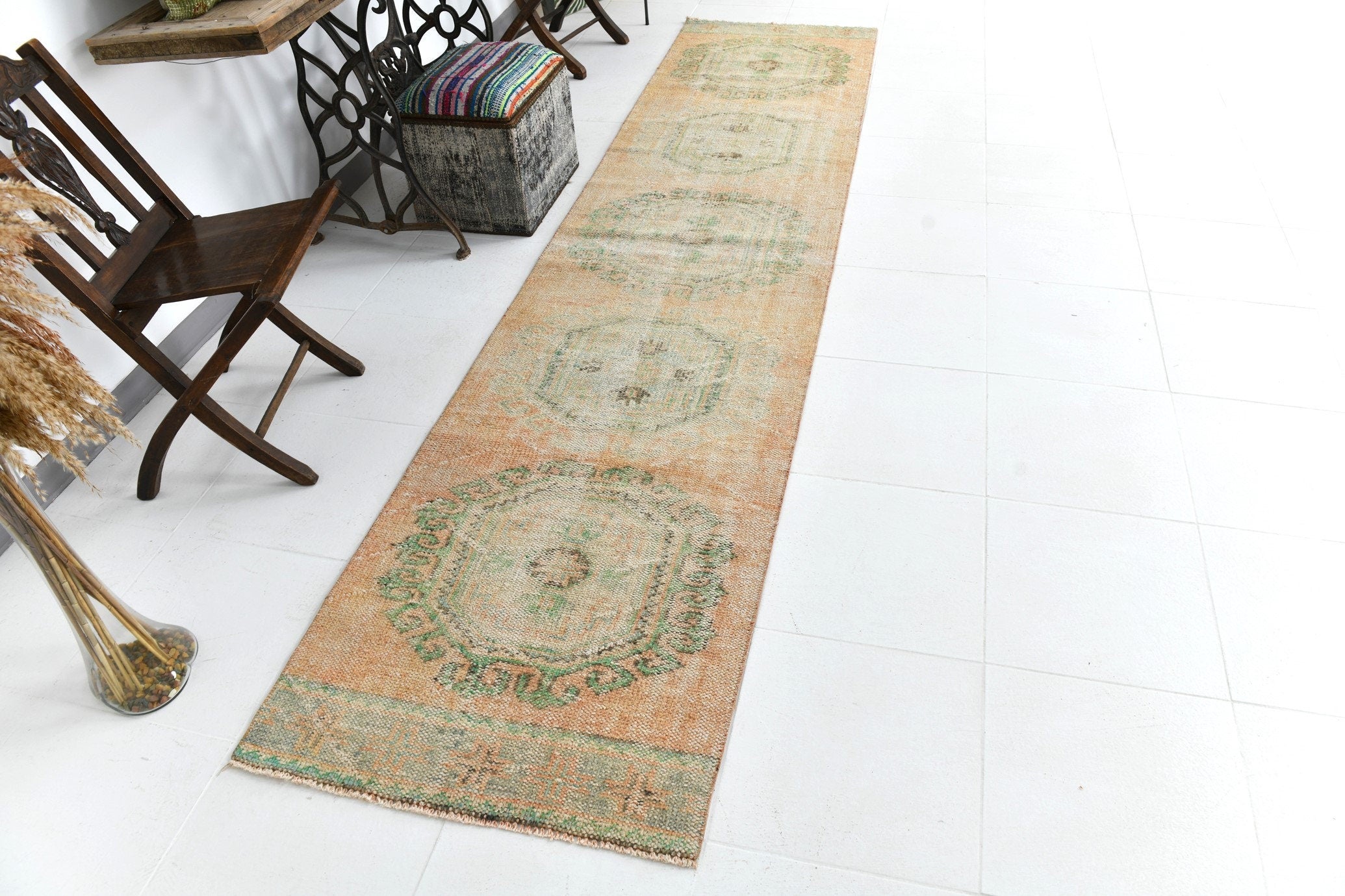 Vintage Runner Rug 2’7’’ x 11’3’’ ft