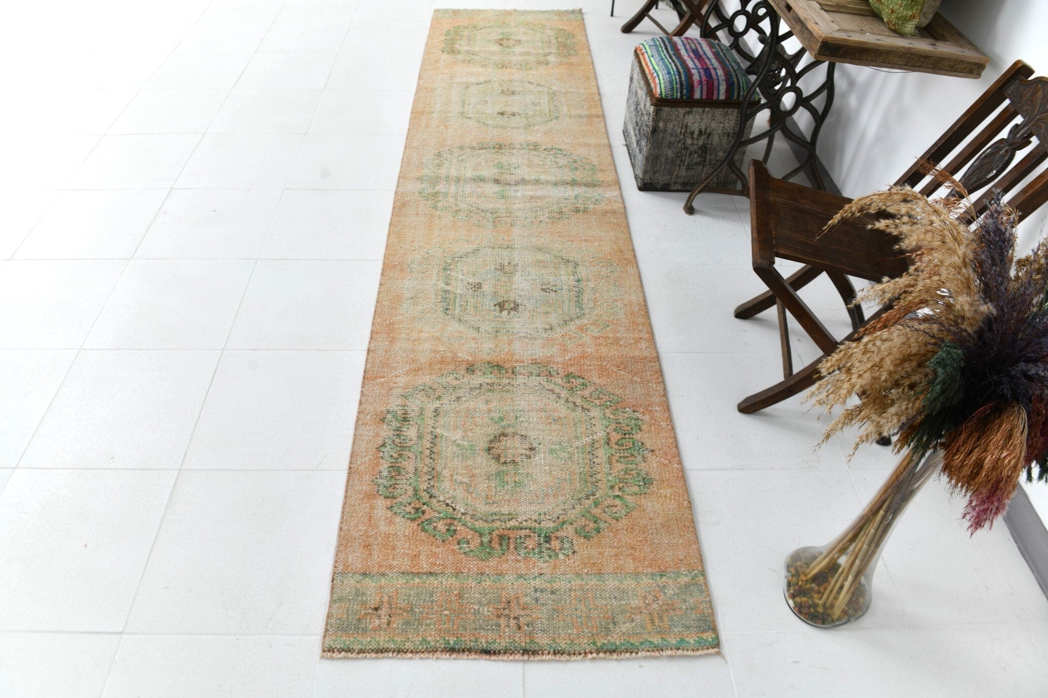 Vintage Runner Rug 2’7’’ x 11’3’’ ft