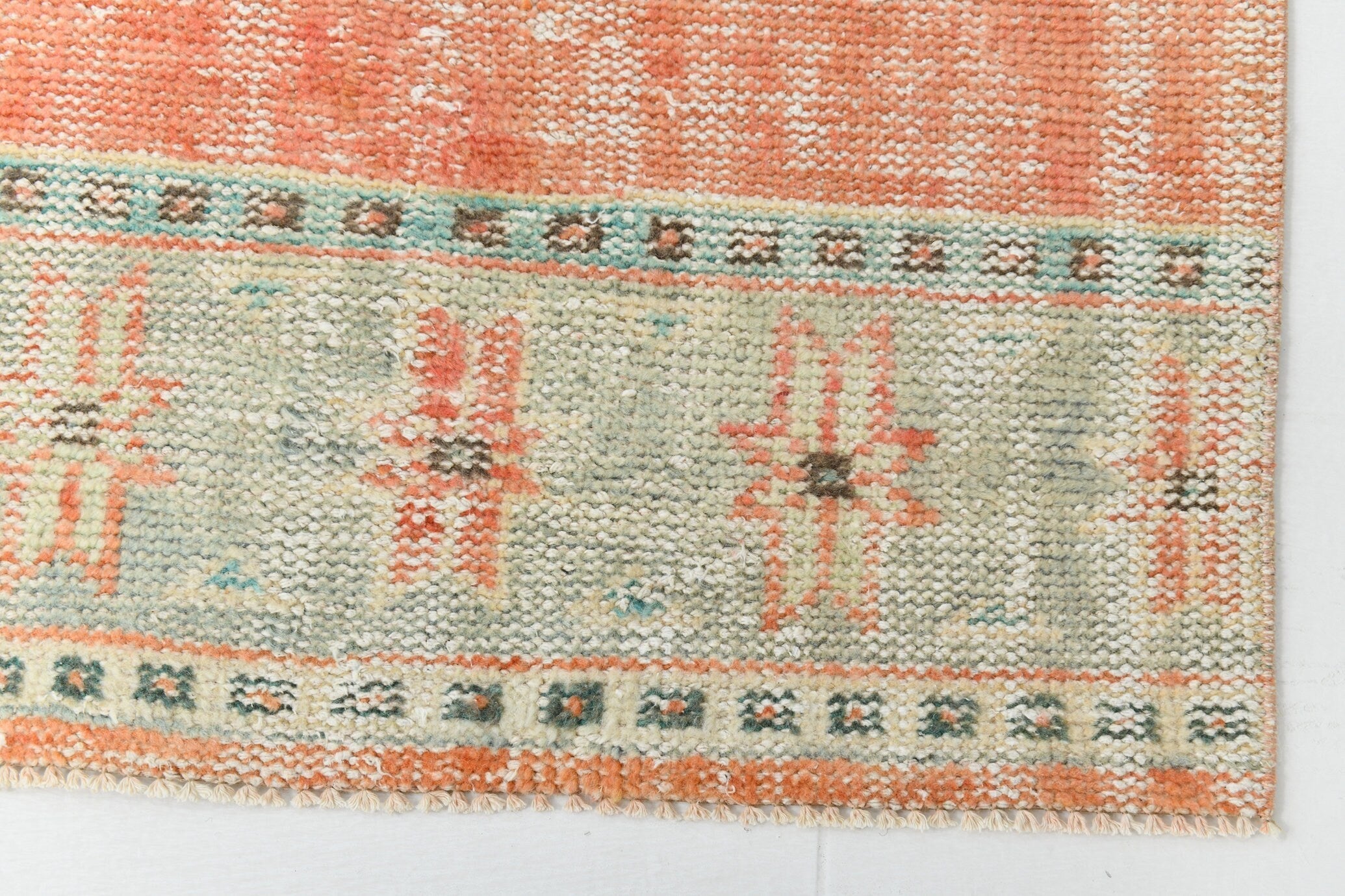 Vintage Runner Rug 2'7" x 11'8" ft