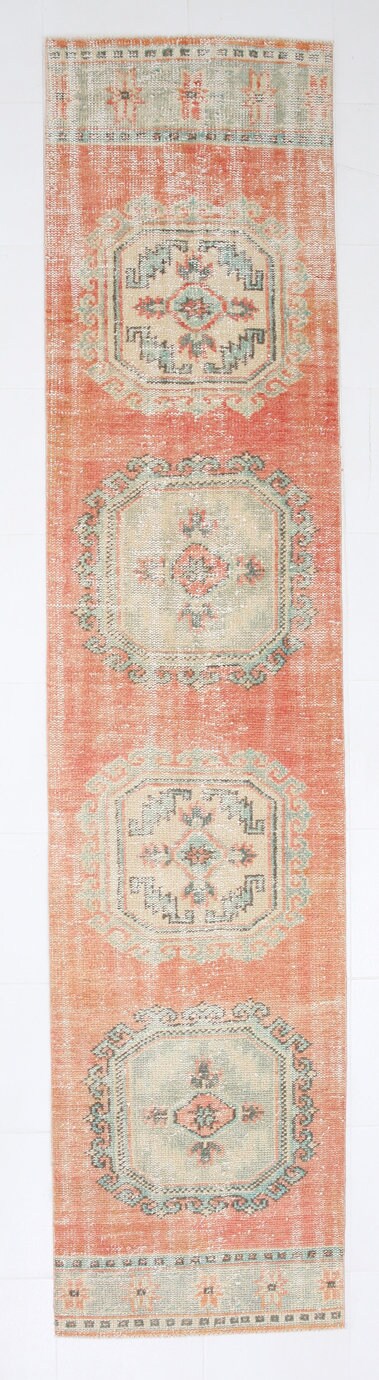Vintage Runner Rug 2'7" x 11'8" ft